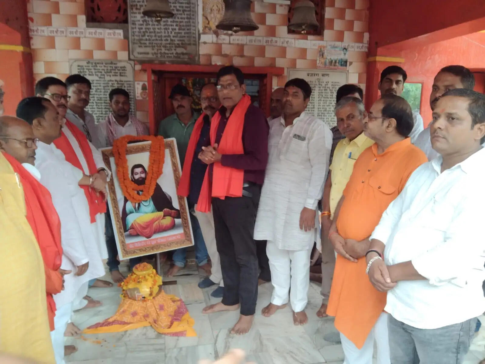 संत रविदास जयंती वर्ष पर भाजपा का समरसता संकल्प अभियान, पवित्र कलश का हुआ वंदन