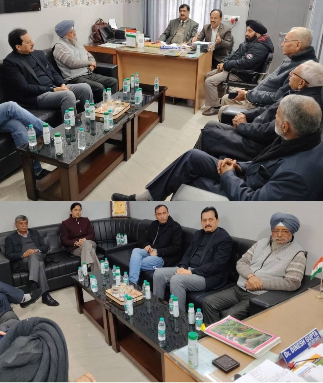 वृद्ध आश्रम अम्फल्ला की नवगठित प्रबंधन समिति की परिचयात्मक बैठक संपन्न