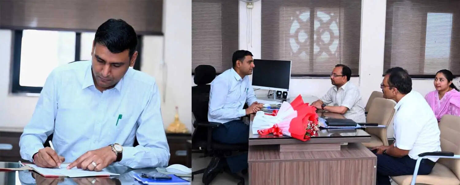 रायपुर : सूडा के नए सीईओ सुमीत अग्रवाल ने संभाला कार्यभार