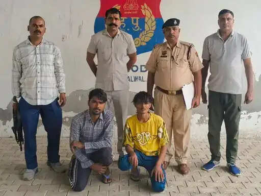 पलवल में स्मैक तस्करी के आरोप में दो सगे भाई गिरफ्तार