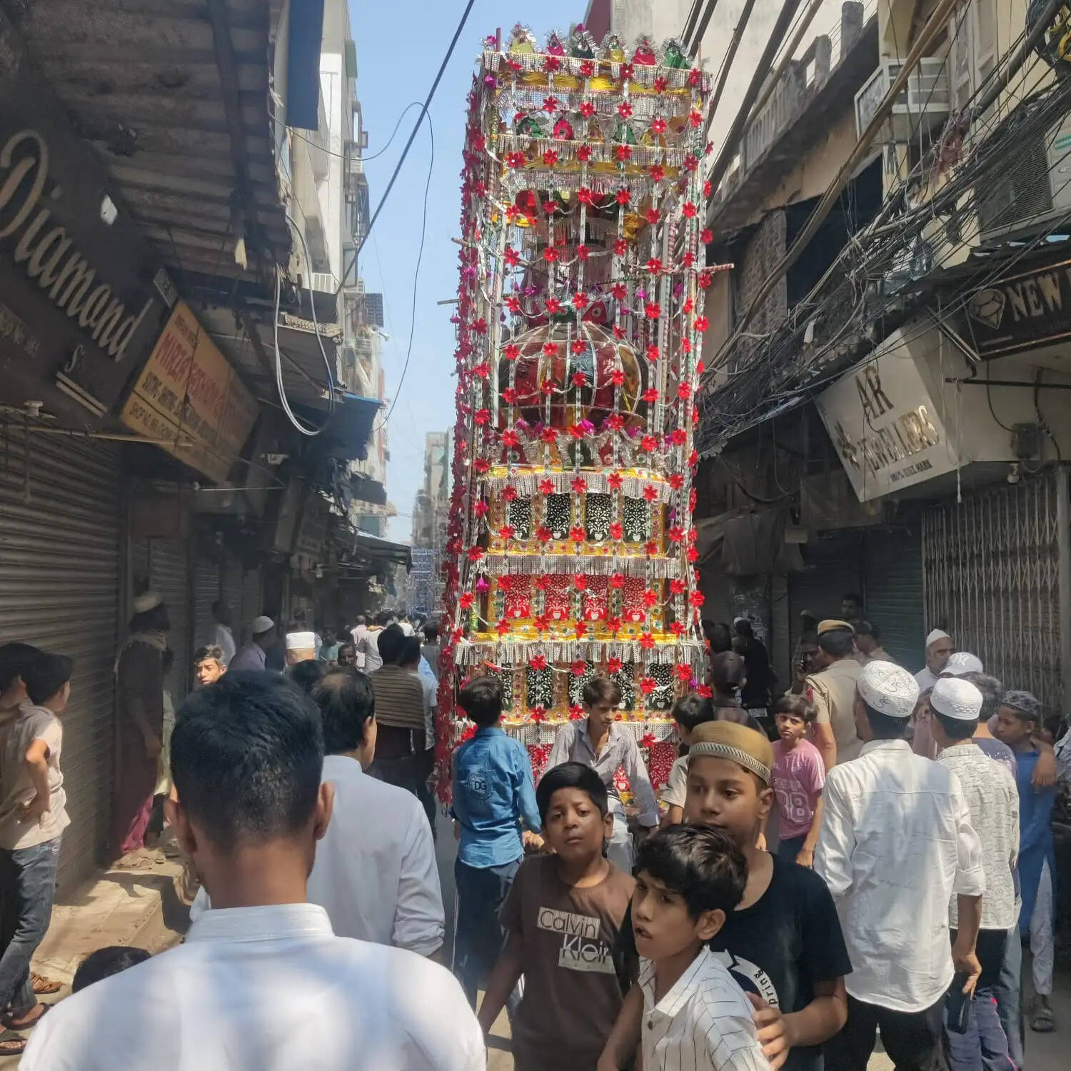 दिल्ली में गमगीन माहौल में मनाया गया मोहर्रम