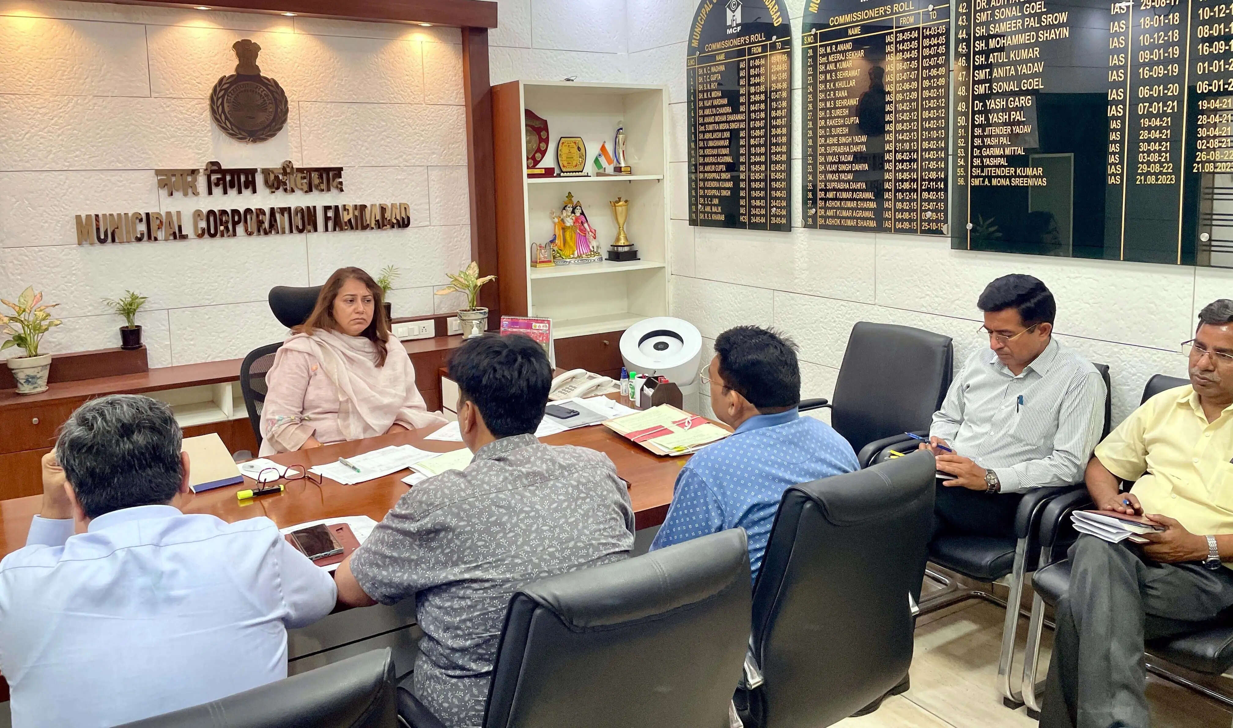 फरीदाबाद : कैमरे से भी सफाई कार्य पर रखी जाएगी निगरानी : निगमायुक्त