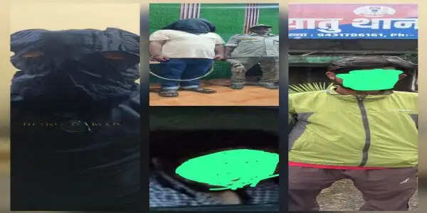 ऑपरेशन प्रहार में चार फरार अपराधी गिरफ्तार