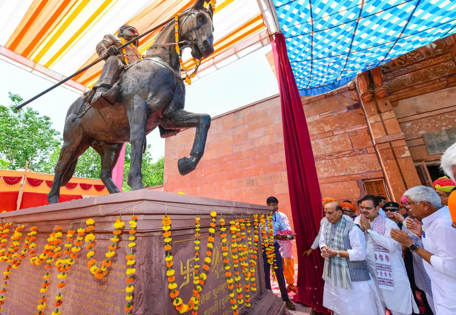 मेड़ता में शौर्य और संस्कृति का गौरवपूर्ण क्षण: राव दूदा मेड़तिया की प्रतिमा का अनावरण