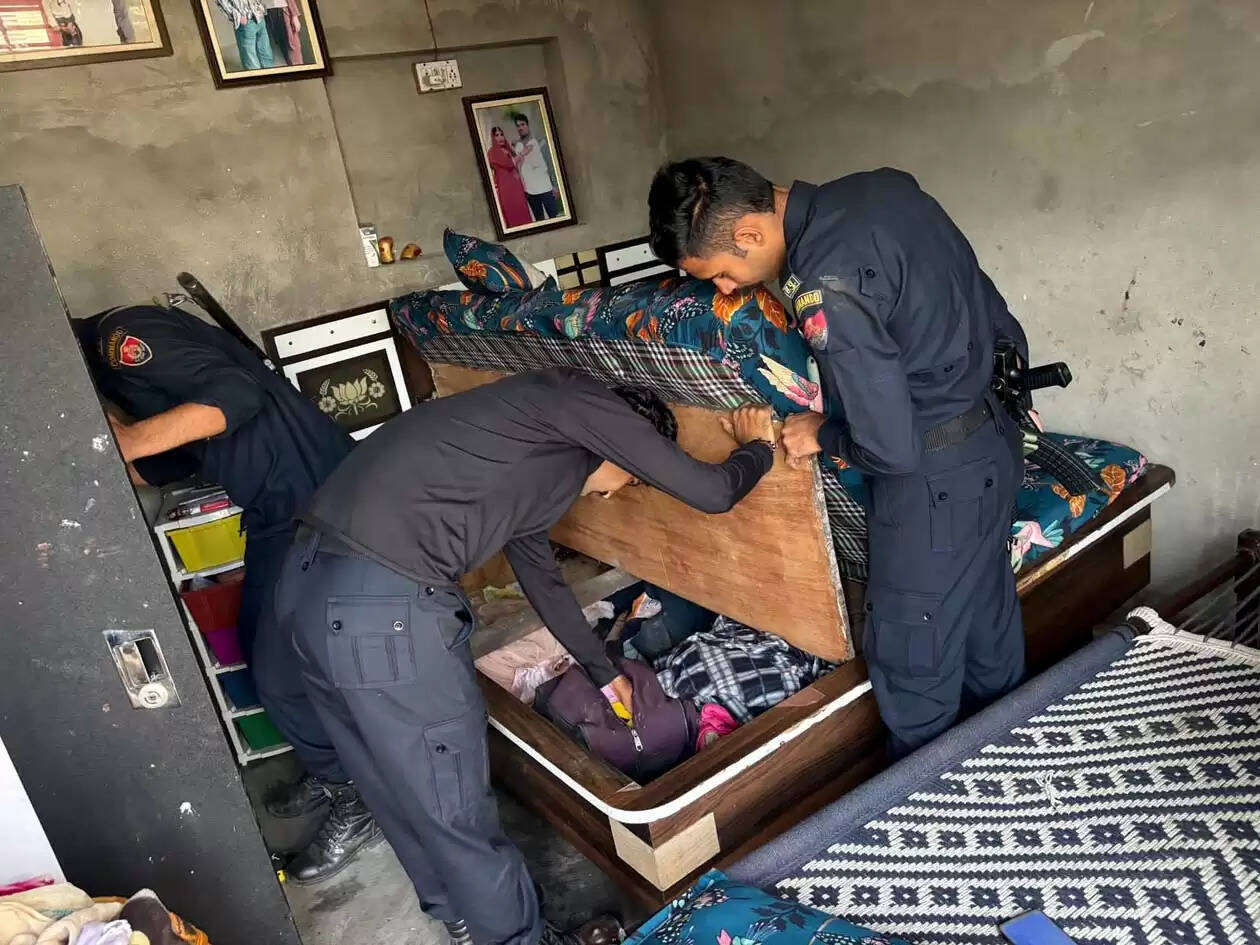 हिसार के बरवाला में पुलिस ने की चार घरों पर छापेमारी, गांजा सहित एक दबाेचा