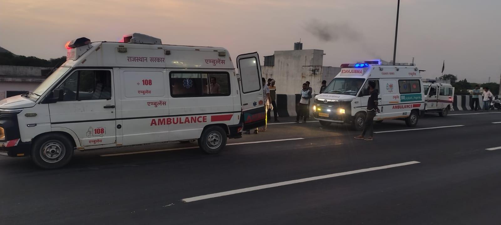 मांडल हाईवे पर मौत का तांडव, चोरी के आरोपित और दो जवानों की मौत