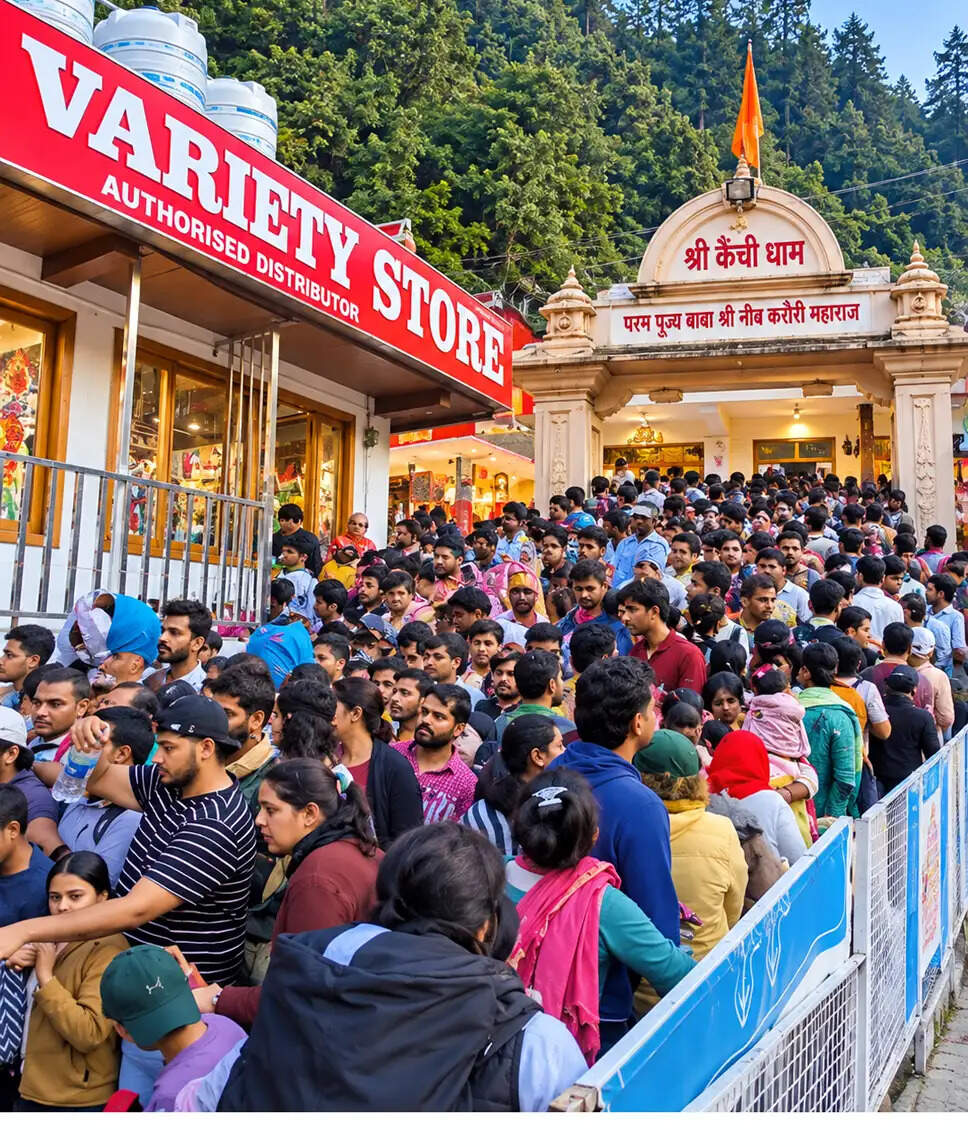 नैनीताल और कैंची धाम में उमड़ा श्रद्धालुओं-सैलानियों का रेला, 20 किमी तक लगा जाम