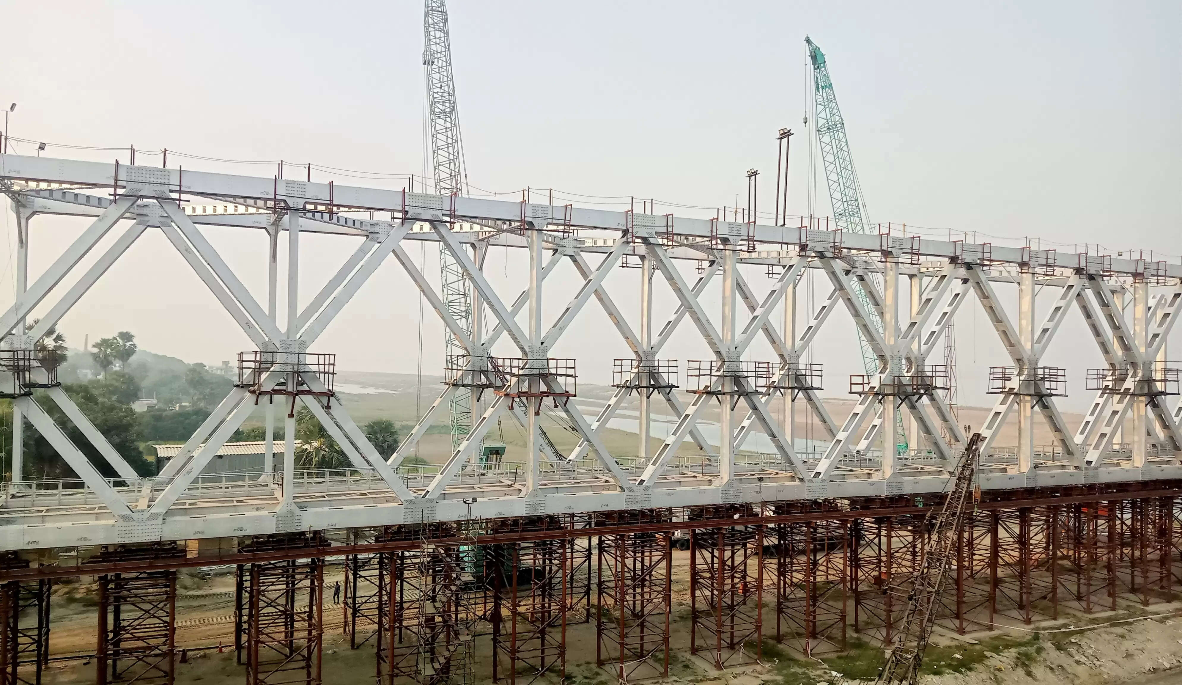 (अपडेट) बिहार : सिमरिया में गंगा नदी पर 2023 में बनकर तैयार हो जाएगा डबल लाइन रेल पुल