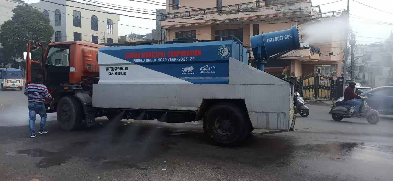 जम्मू में एक्यूआई बिगड़ने पर जेएमसी ने प्रदूषण विरोधी अभियान बढ़ाया