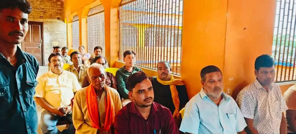 सरस्वती शिशु मंदिर प्रांगण में चल रहे त्रिदिवसीय युवा शिविर का हुआ समापन