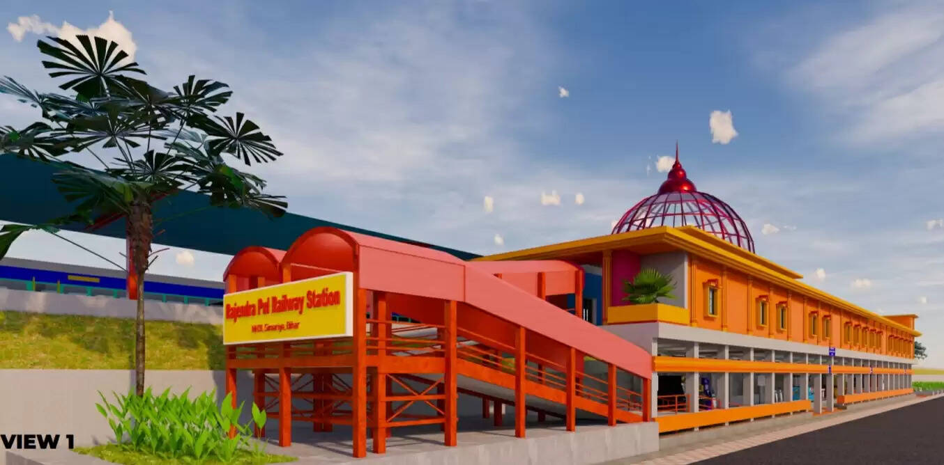 गंगा घाट से स्टेशन तक सुविधाओं से लैस दिखेगा सिमरिया, आधुनिक बन रहा है स्टेशन