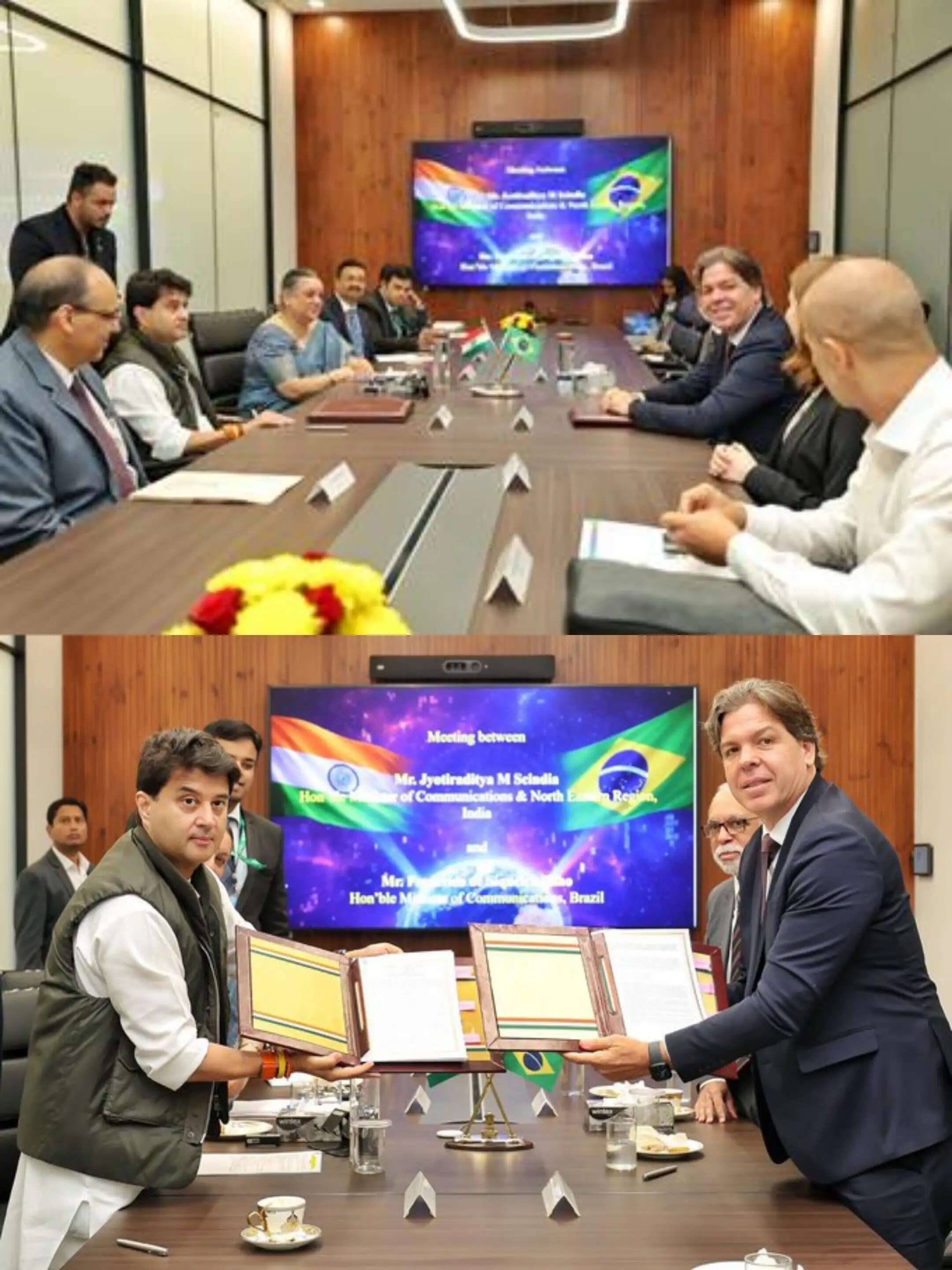 भारत-ब्राजील के बीच डाक क्षेत्र में समझौता