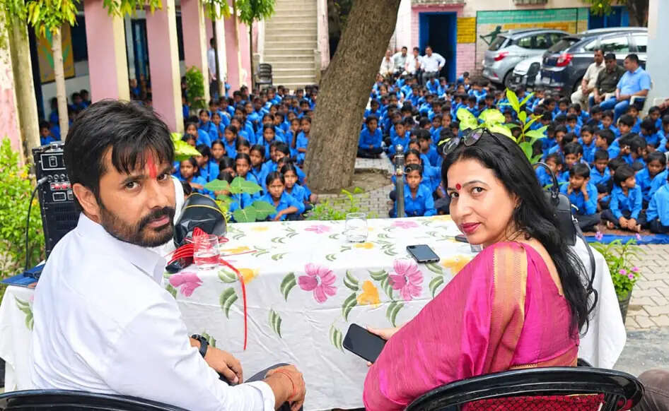 सोनीपत: सेवा संकल्प अभियान में गौसेवा से लेकर विद्यार्थियों को सेवा का संदेश