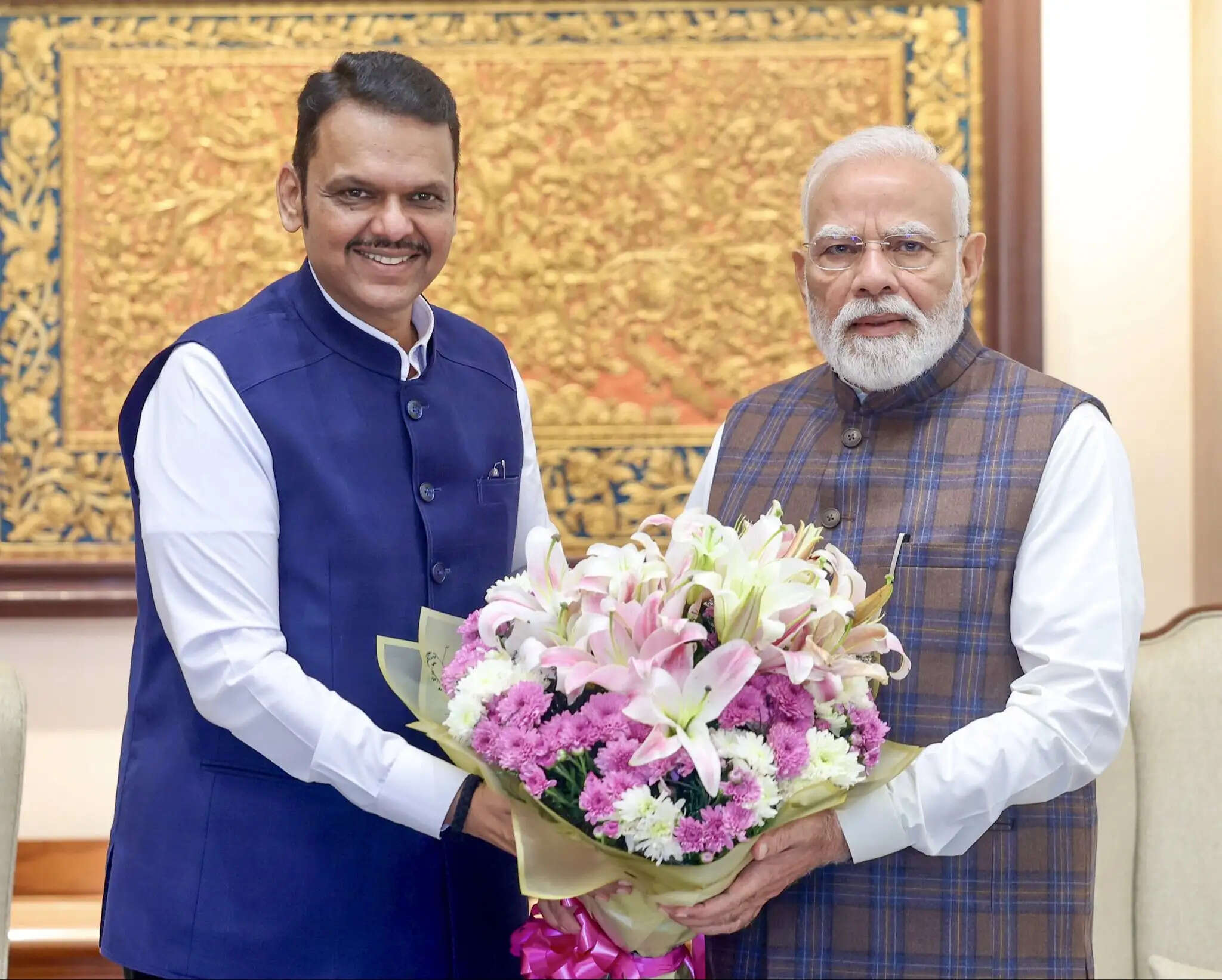 देवेंद्र फडणवीस ने मोदी से की मुलाकात