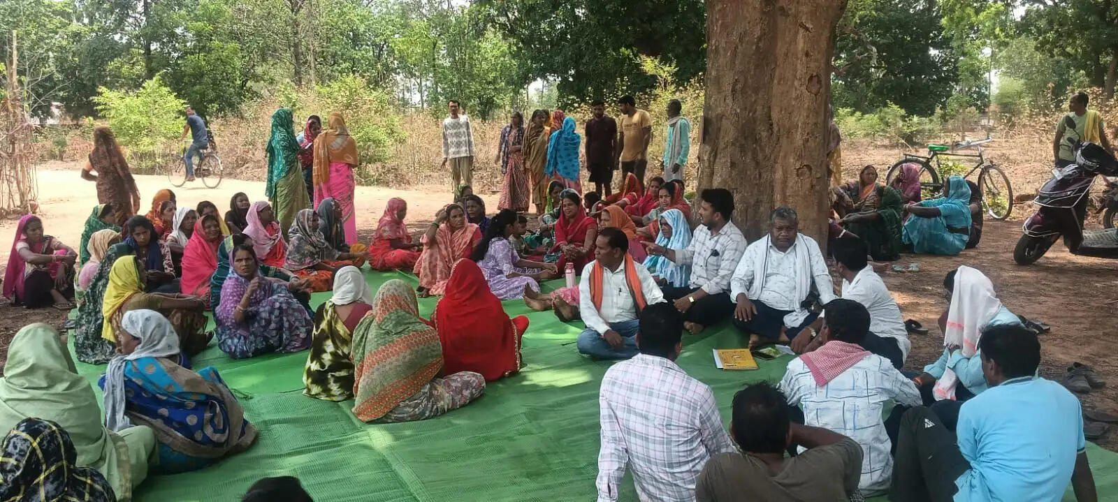 संतुलित व जैविक खेती की जानकारी से रूबरू हुए किसान