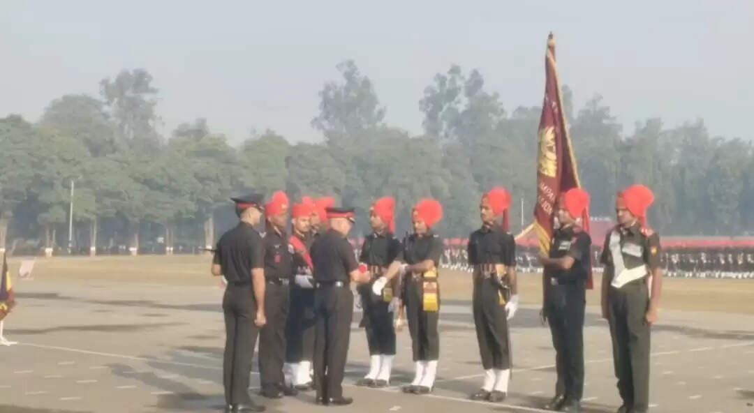 कठिन परिश्रम के बाद 565 रिक्रूट अग्निवीर बने, कमांडेंट ने दिलाई शपथ