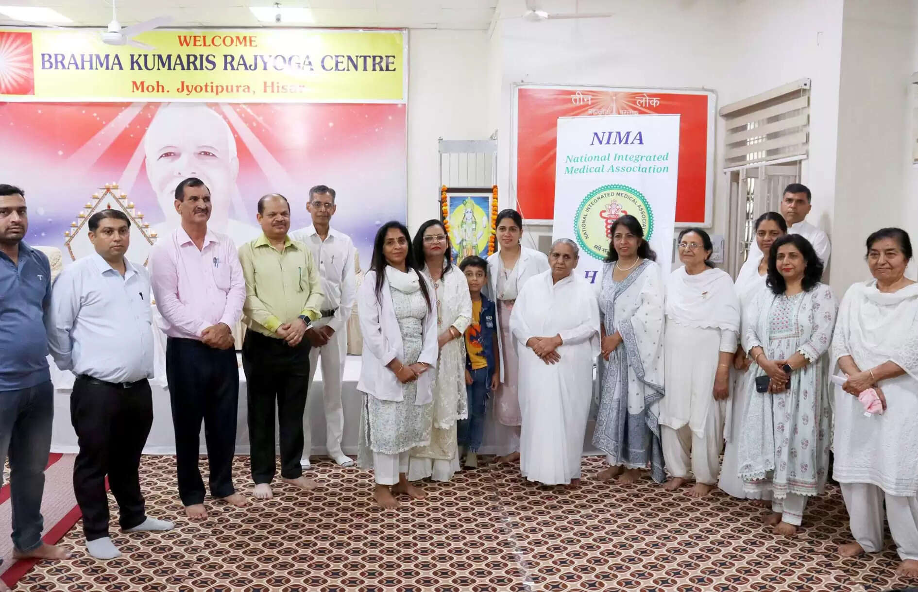 हिसार: नीमा के 77वें स्थापना दिवस पर निशुल्क स्वास्थ्य शिविर का आयोजन