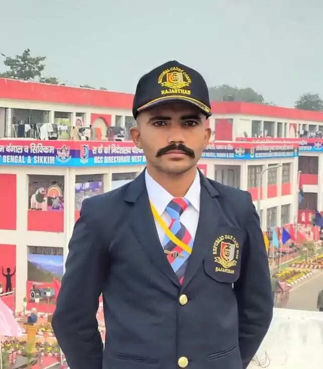 जेएनवीयू के एनसीसी कैडेट लेखराज का गणतंत्र दिवस शिविर में चयन