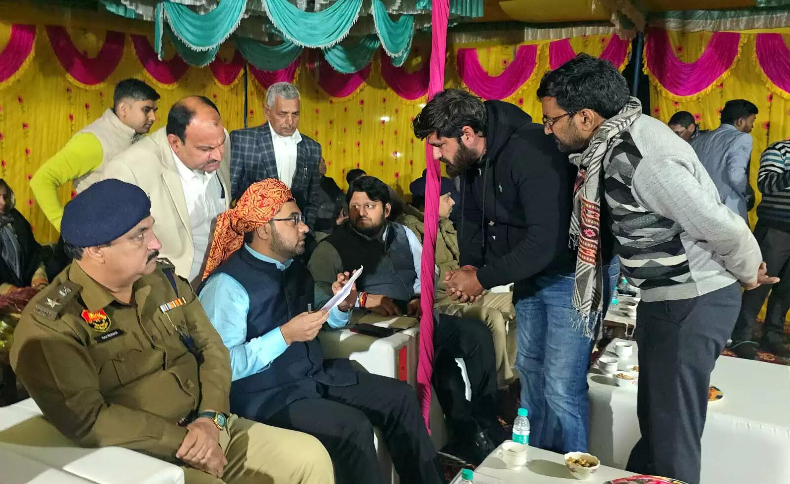 फरीदाबाद : गांव के विकास और स्वच्छता में सक्रिय योगदान दे ग्रामीण : आयुष सिन्हा