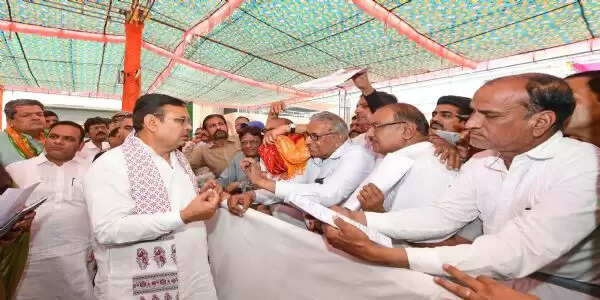 मुख्यमंत्री भजनलाल शर्मा ने गंगानगर में की जनसुनवाई