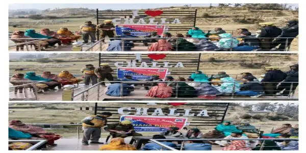 कठुआ पुलिस ने कई स्थानों पर मनाया थाना दिवस, लोगों की समस्याएं सुनीं