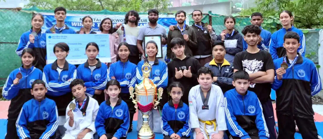 नैनीताल ताइक्वांडो क्लब के खिलाड़ियों ने जीते 13 पदक