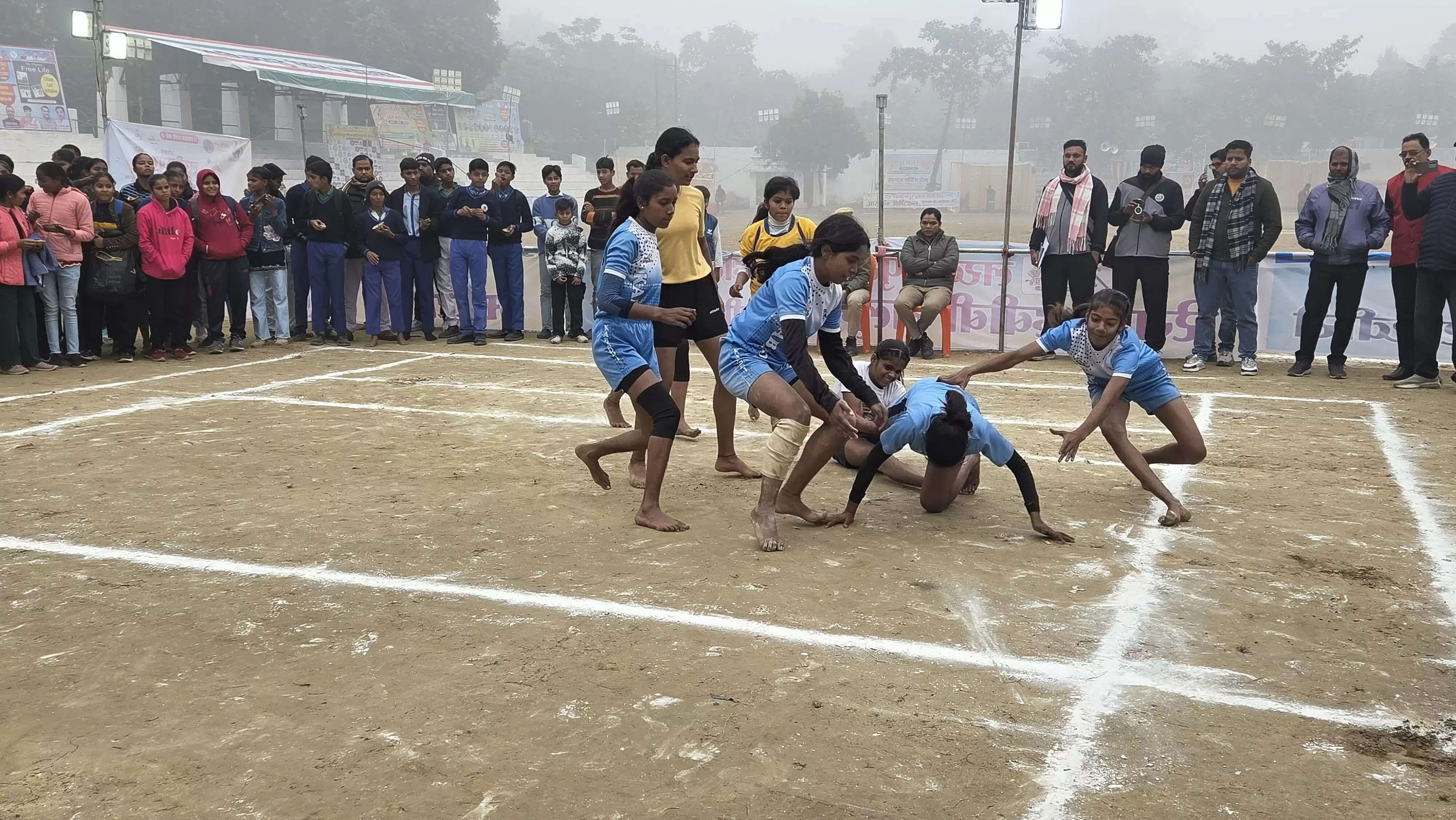 लखीमपुर खेल महोत्सव (सीजन–2): दूसरे दिन क्रिकेट, कबड्डी व हॉकी में दिखा दमखम