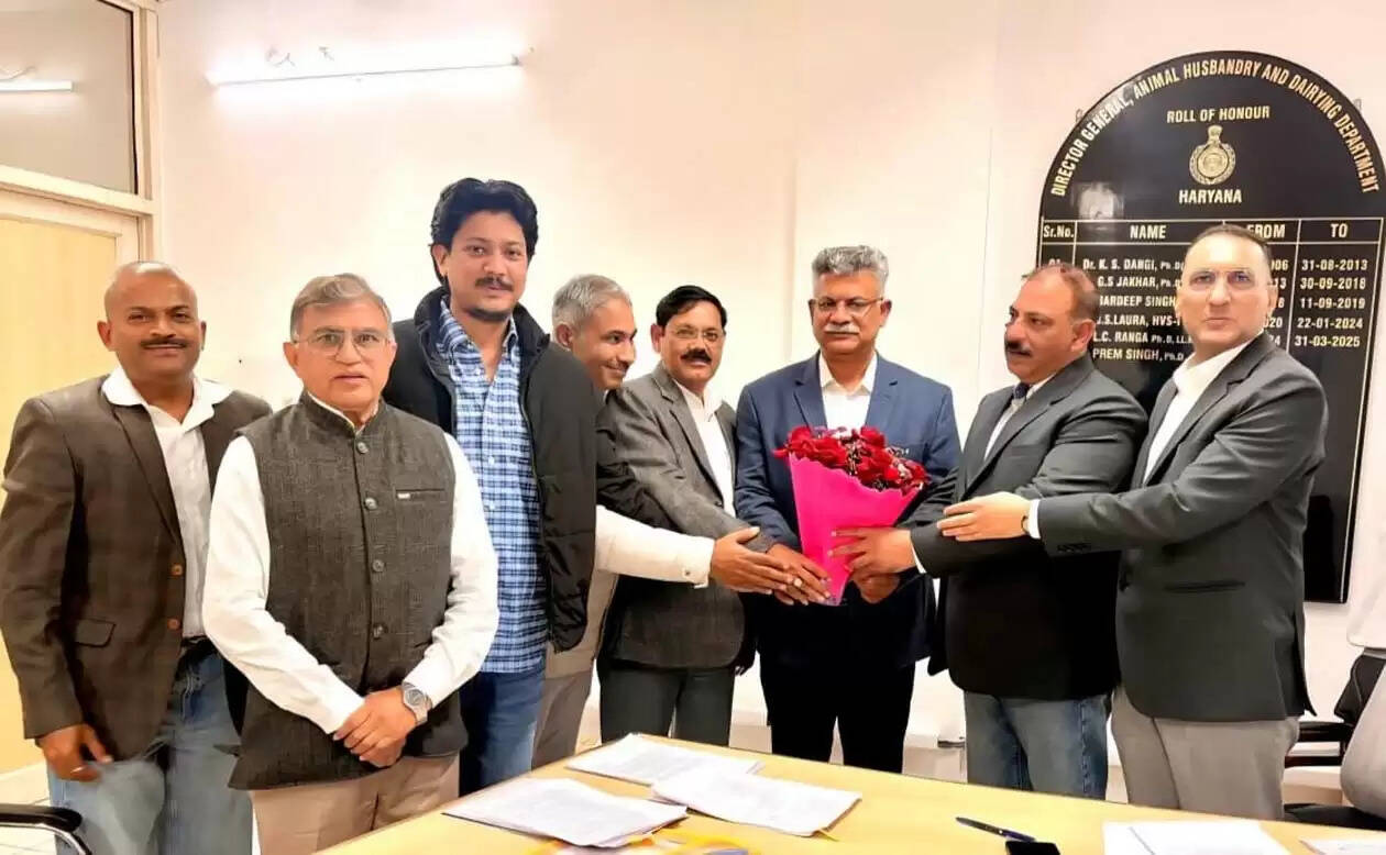 हिसार : डॉ. राजीव बांगड़ को सर्वसम्मति से चुना गया हरियाणा पशु चिकित्सा परिषद का अध्यक्ष