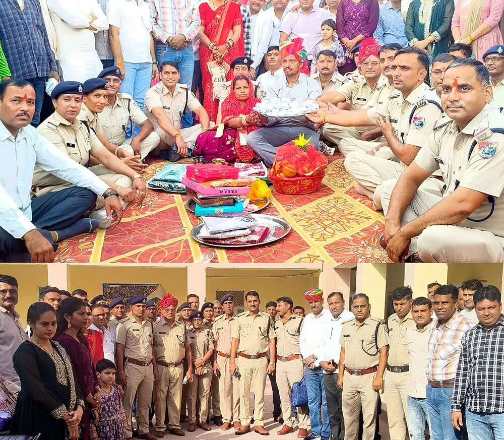 रेलवे सुरक्षा बल&nbsp;की अनूठी पहल : मेस कर्मचारी की बेटी के विवाह में भरा मायरा