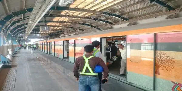 पटना मेट्रो रेल का भूतनाथ से मलाही पकड़ी तक सफल ट्रायल रन संपन्न