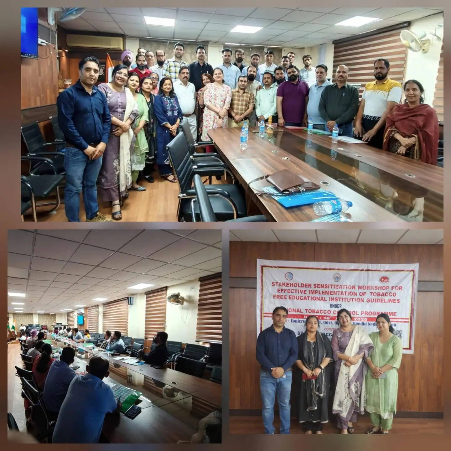 तंबाकू मुक्त शैक्षणिक संस्थान क्रियान्वयन में कठुआ जिला बना अव्वल, 81 प्रतिशत स्कोर हासिल