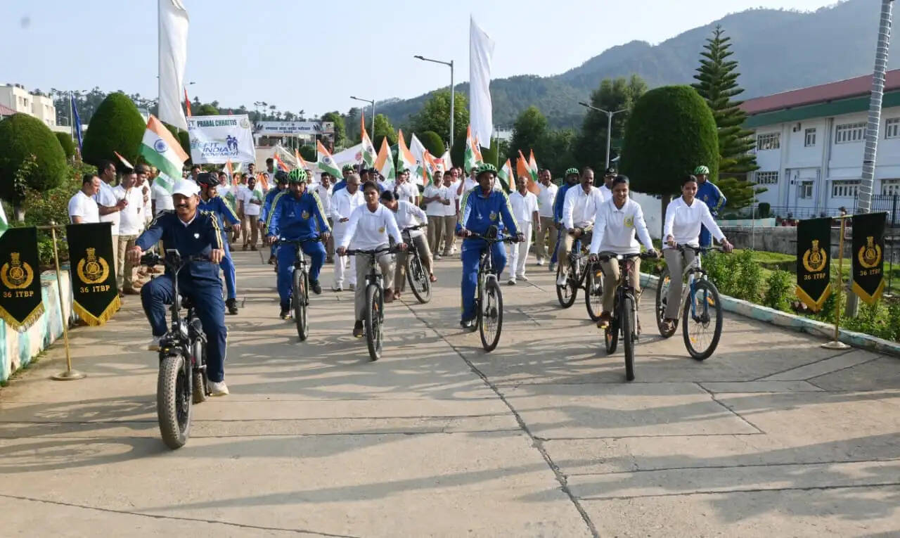 स्वस्थ शरीर, स्वच्छ पर्यावरण और जागरूक समाज, आईटीबीपी का संदेश