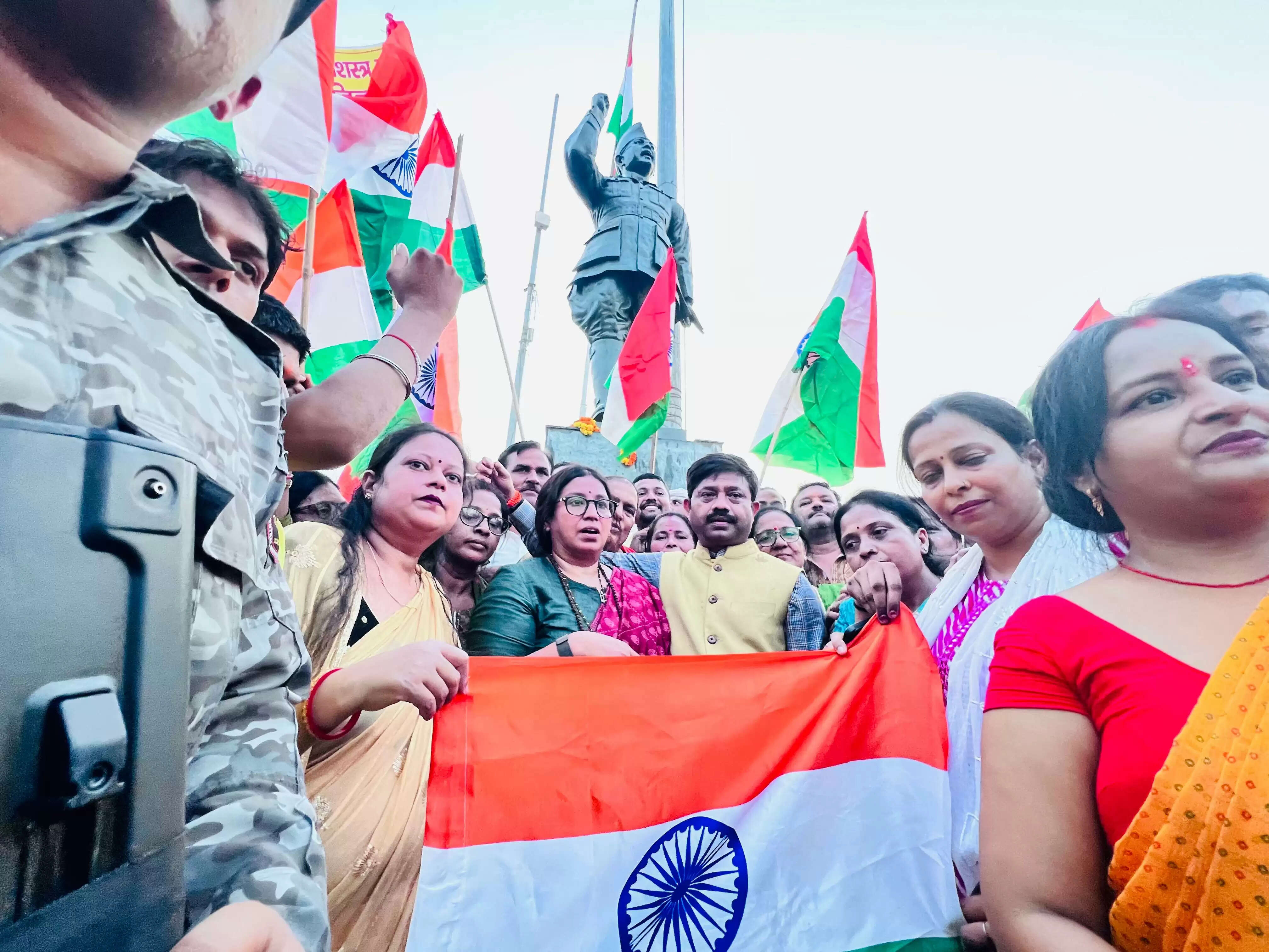 भारतीय सेना ने पाकिस्तान के आतंकी अड्डों को मिट्टी में मिला दियाः नन्दी