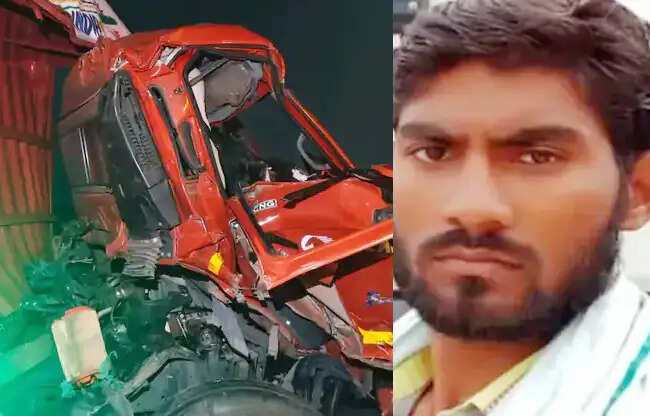 सोनीपत: केएमपी पर दो कैंटर टकराए, चालक की मौत