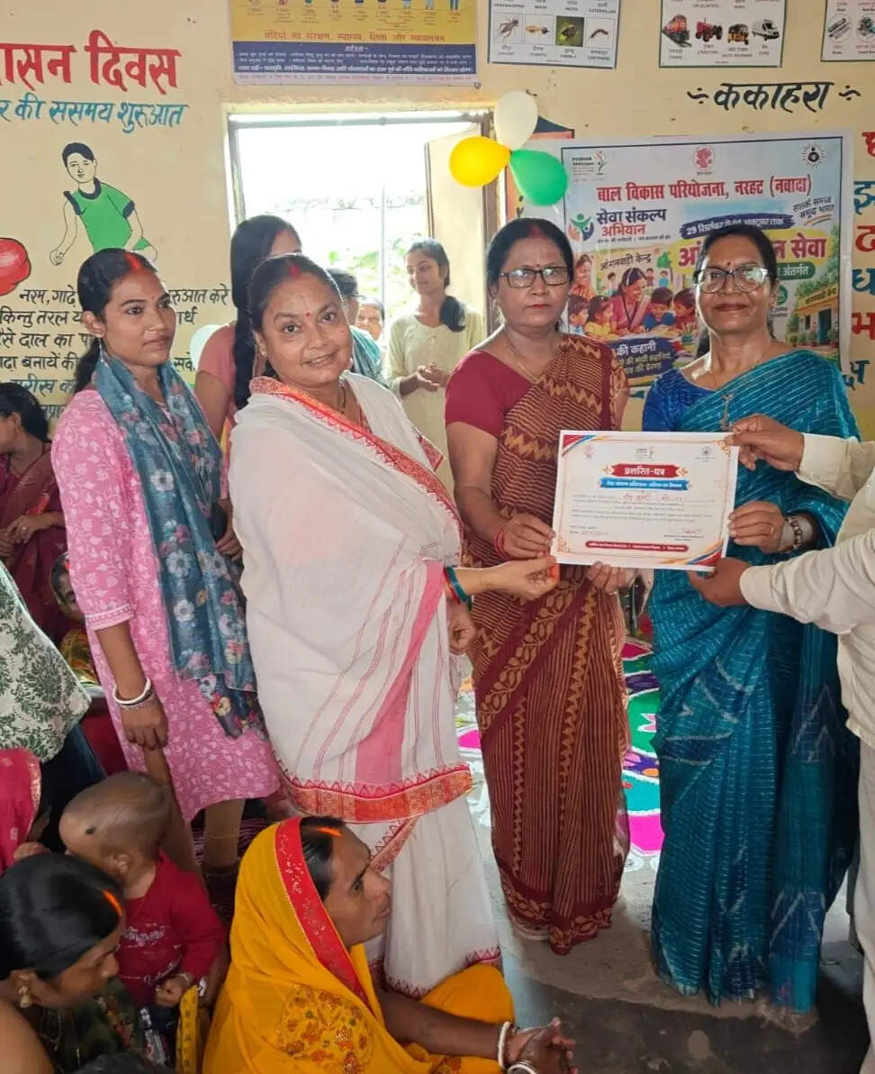 कुपोषण मुक्त समाज बनाने में मिल का पत्थर साबित होगी आंगन मिलन कार्यक्रम- सुशीला धान
