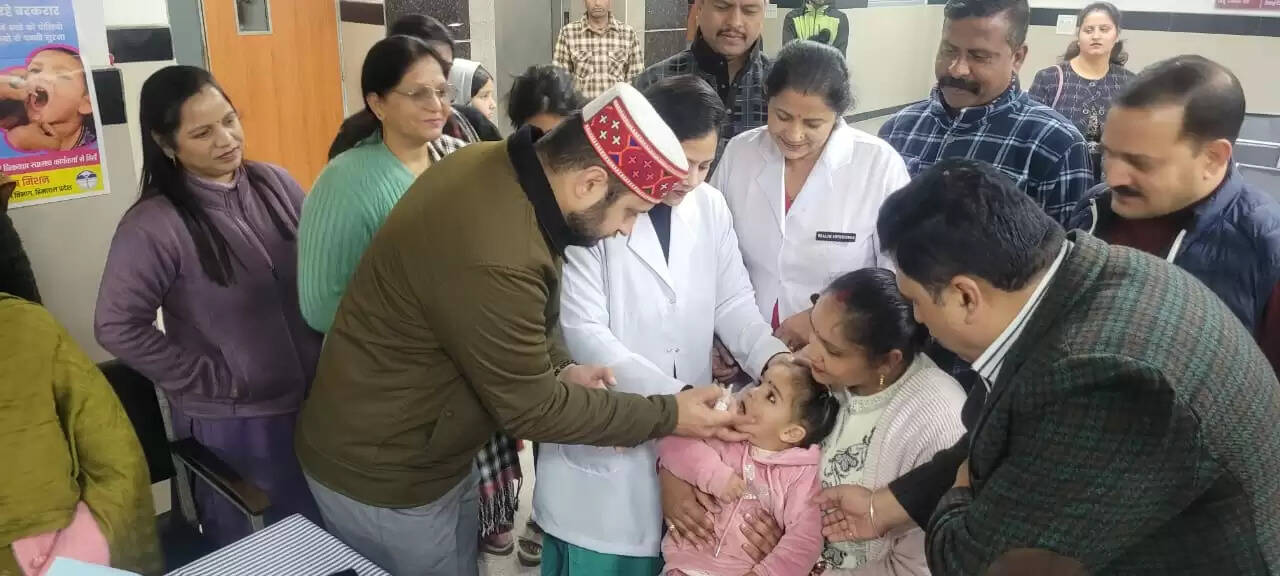 सघन पल्स पोलियो अभियान के तहत मंडी में 1103 बूथों पर 62 हजार से अधिक बच्चों को पिलाई गई खुराक