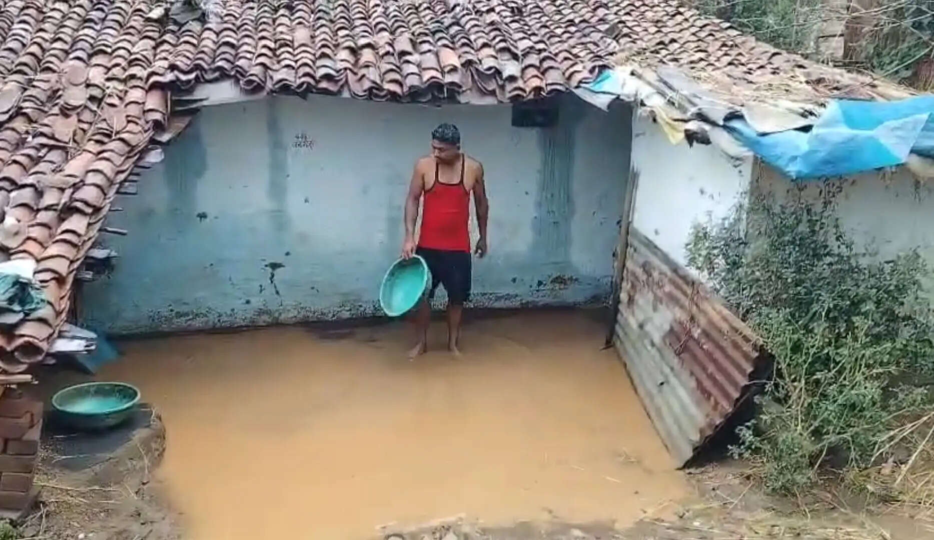 गरज-चमक के साथ डेढ़ घंटे झमाझम बारिश, डाही क्षेत्र हुआ तरबतर