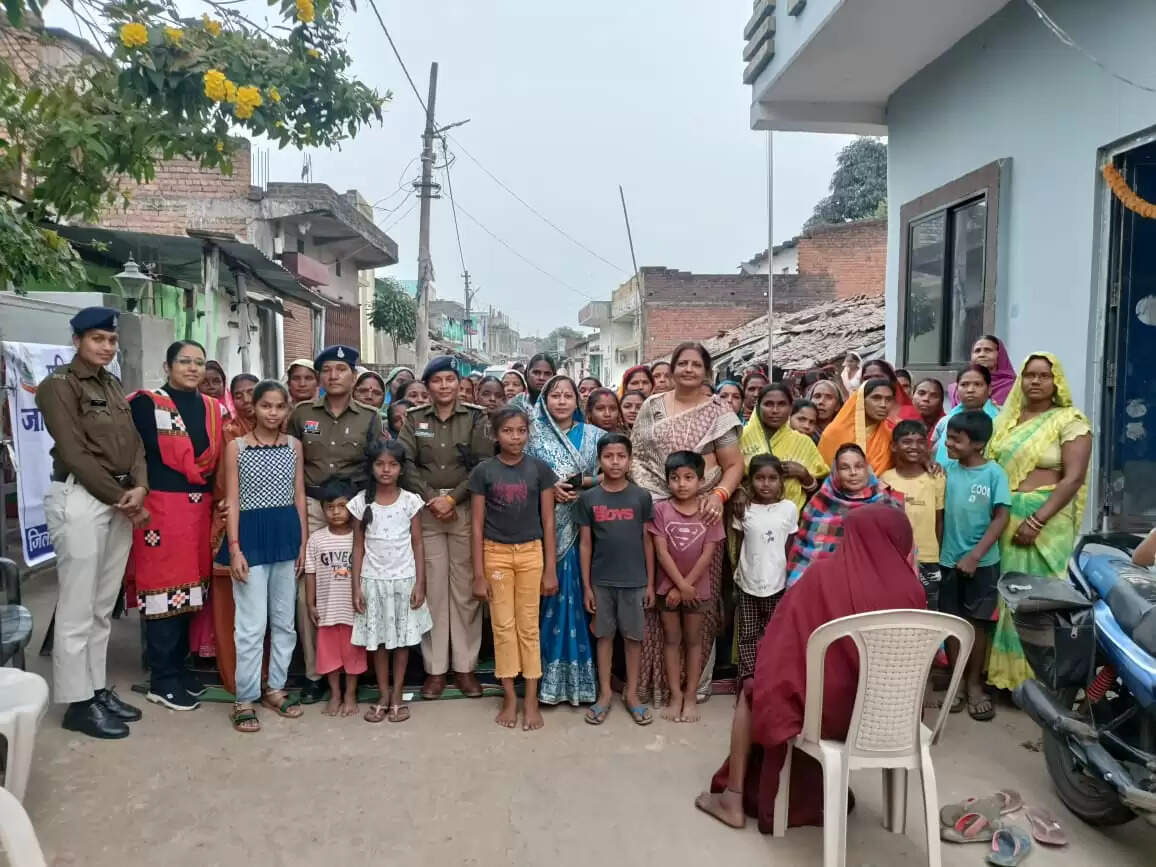 जांजगीर : महिला सुरक्षा को लेकर जांजगीर पुलिस का विशेष जन-जागरूकता अभियान