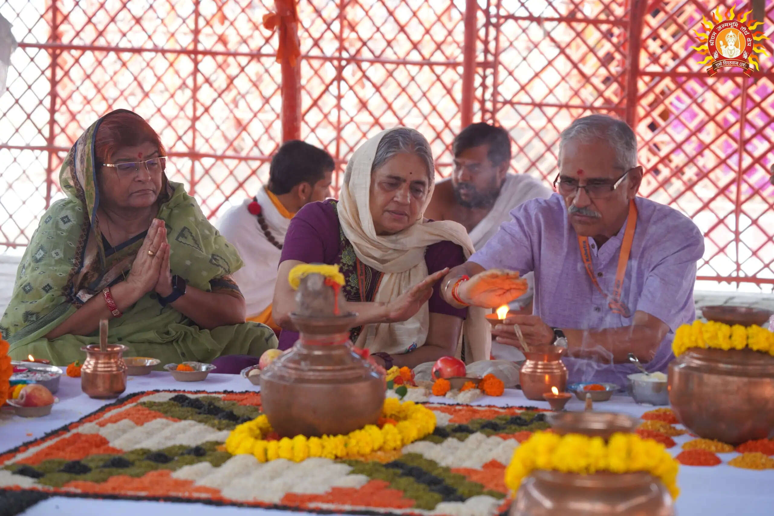 श्रीराम मंदिर में पंचायतन यज्ञ प्रारम्भ