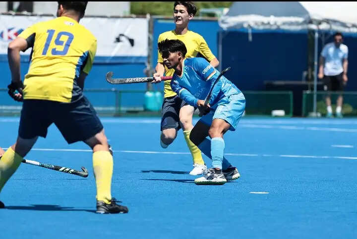कप्तान केतन कुशवाहा की हैट्रिक से भारत ने अंडर-18 एशिया कप हॉकी में कजाखस्तान को 13-0 से रौंदा