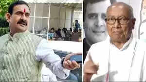 मप्रः पूर्व गृह मंत्री नरोत्तम मिश्रा ने दिग्विजय सिंह के संघ की तारीफ पर साधा निशाना