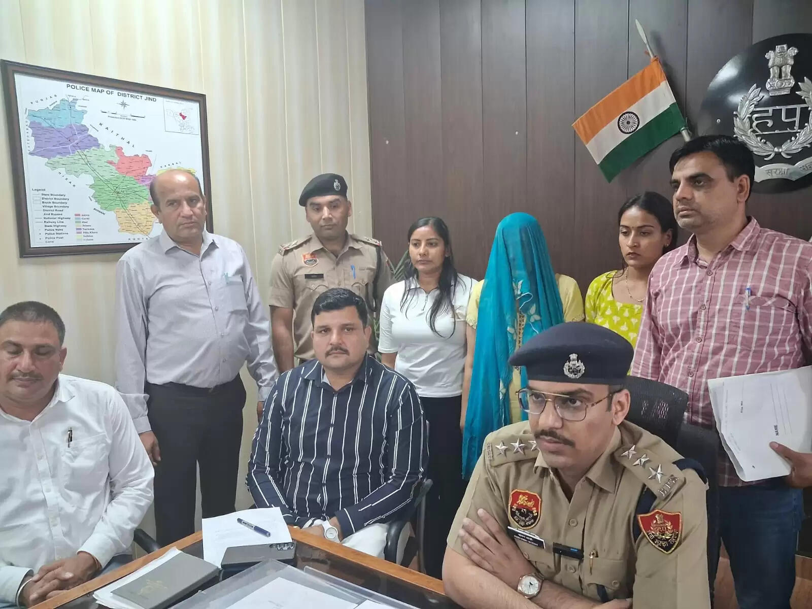 जींद: महिलाओं को नशीला पदार्थ पिलाकर जेवरात चोरी करने वाली महिला गिरफ्तार