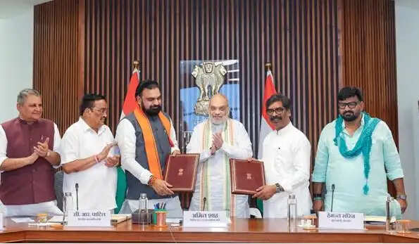 बिहार-झारखंड के बीच सोन नदी जल बंटवारे पर समझौता, 25 साल पुराने विवाद का हुआ समाधान: शाह