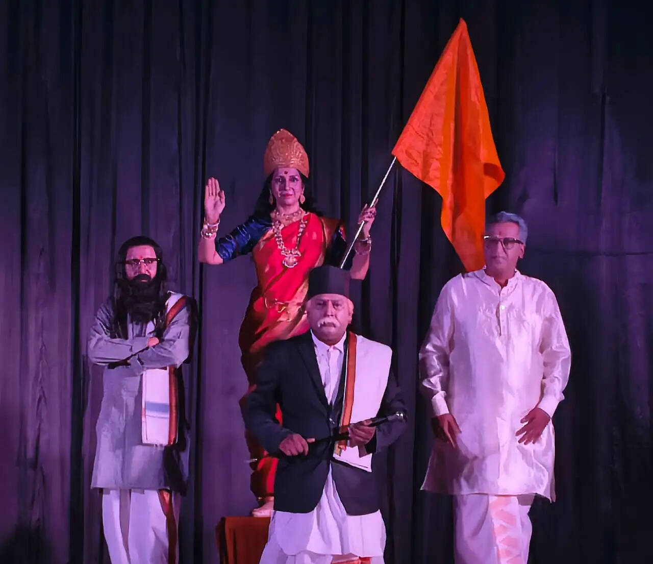 केशव कुंज में 29 अप्रैल को होगा ‘संघ गंगा के तीन भगीरथ’ नाटक का 100वां मंचन