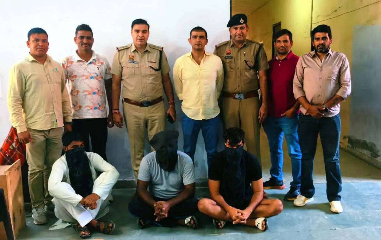 हिसार में शराब ठेकेदार नरेश हत्या मामले में तीन आरोपी गिरफ्तार