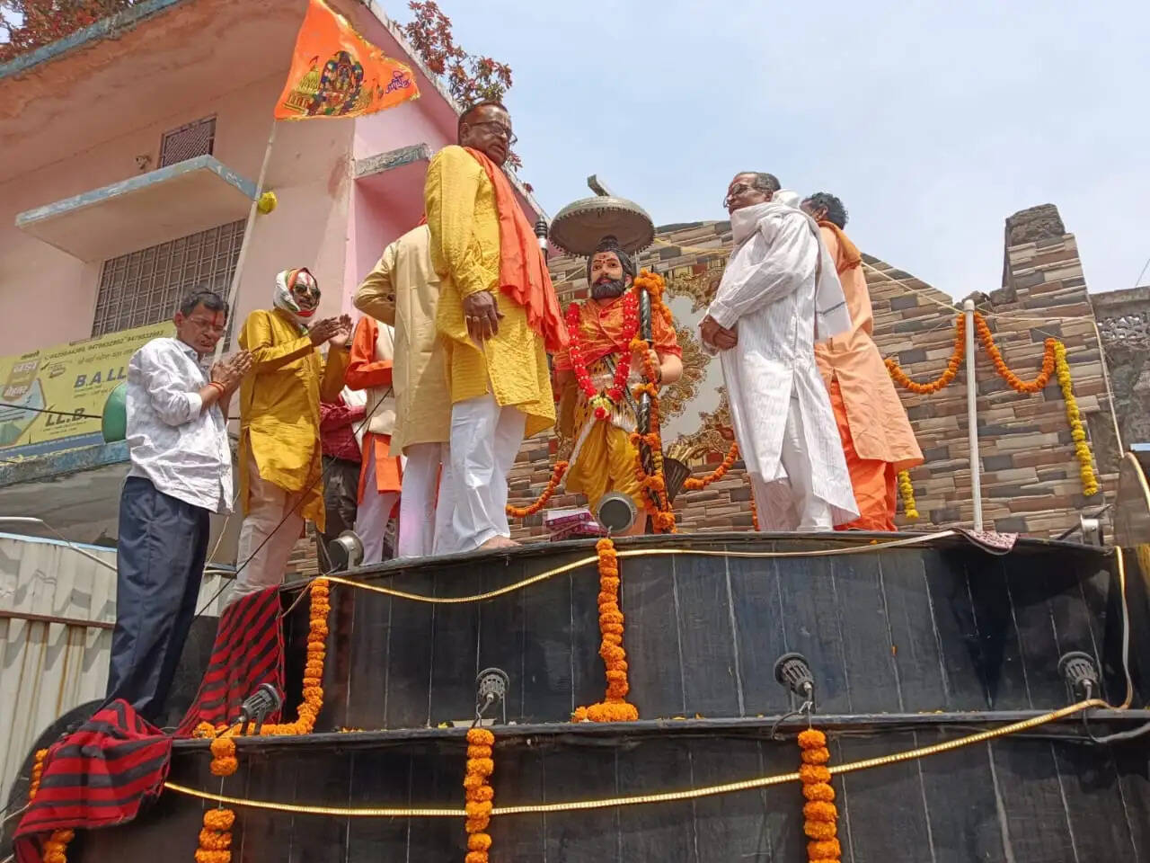 अनूपपुर: जिले भर में मनाया गया भगवान परशुराम का प्राकट्योत्सव, निकाली गई शोभायात्रा