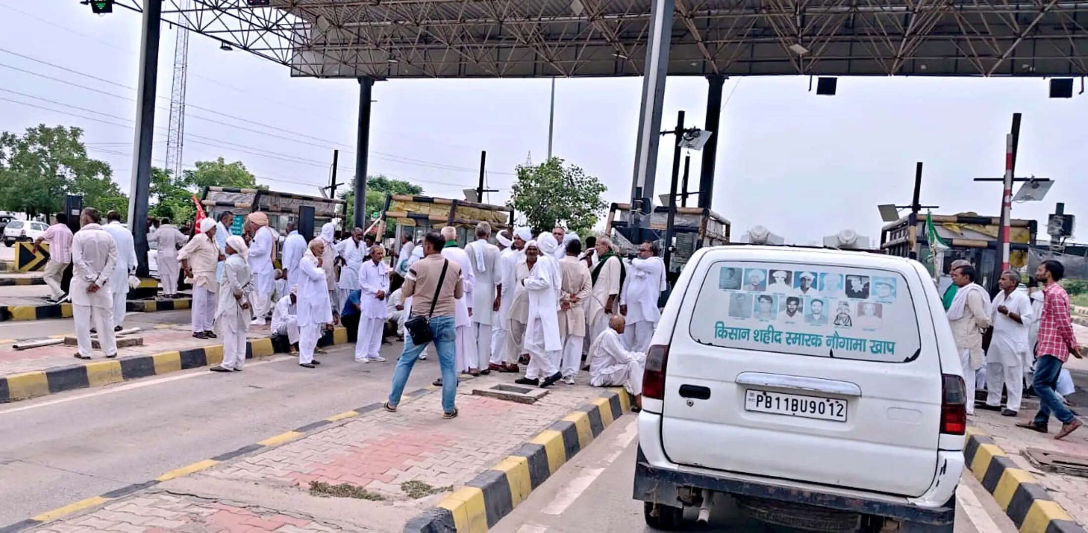 जींद : जीवन हत्याकांड में मुख्य आरोपितों की गिरफ्तारी की मांग पर बंद रहे तीन टोल