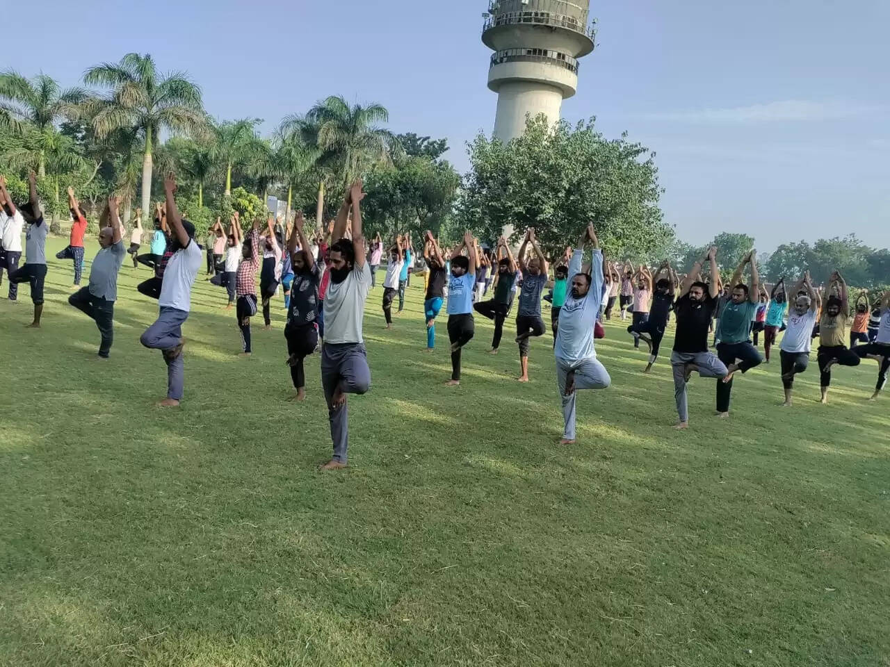 यमुनानगर जेल में कैदियों ने किया अंतरराष्ट्रीय योग दिवस का प्रोटोकॉल अभ्यास