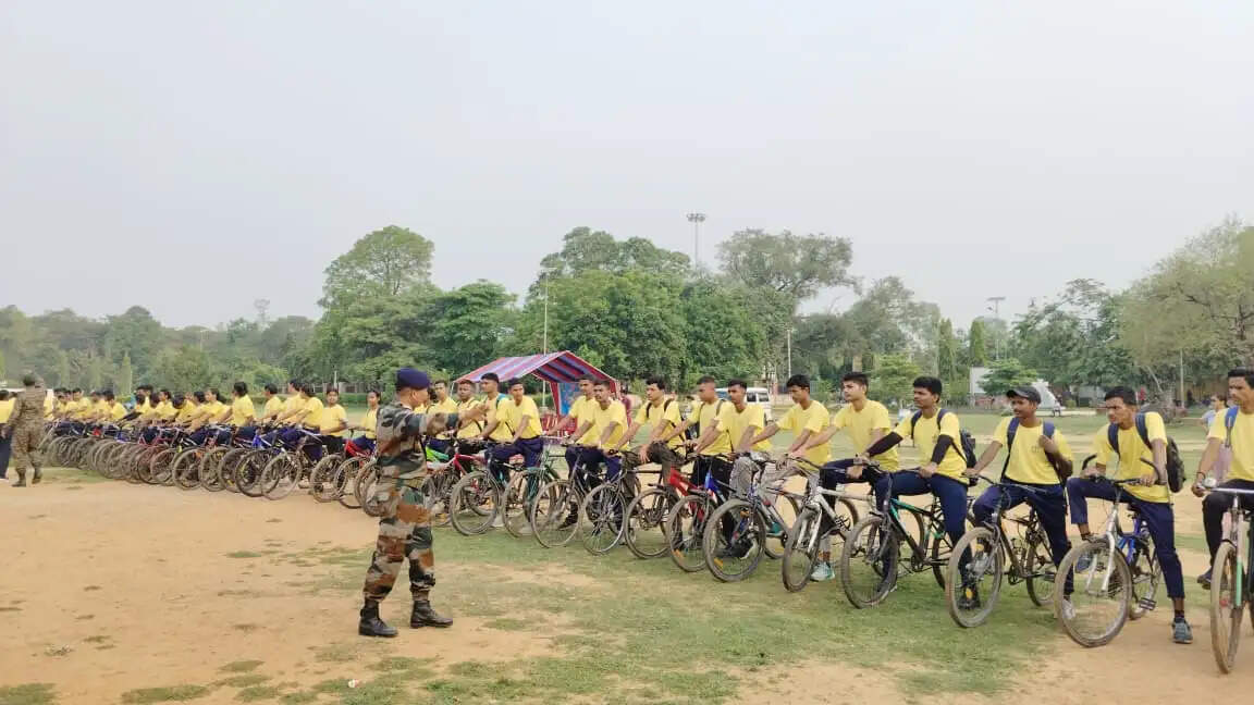 फिट इंडिया साइकिल मैराथन का आयोजन