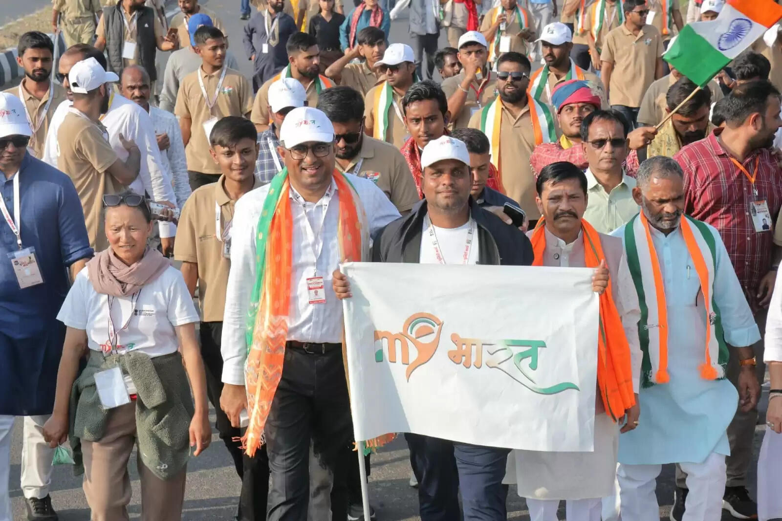 राजसमंद के मनीष दवे ने ‘यूनिटी मार्च’ में किया राजस्थान का प्रतिनिधित्व